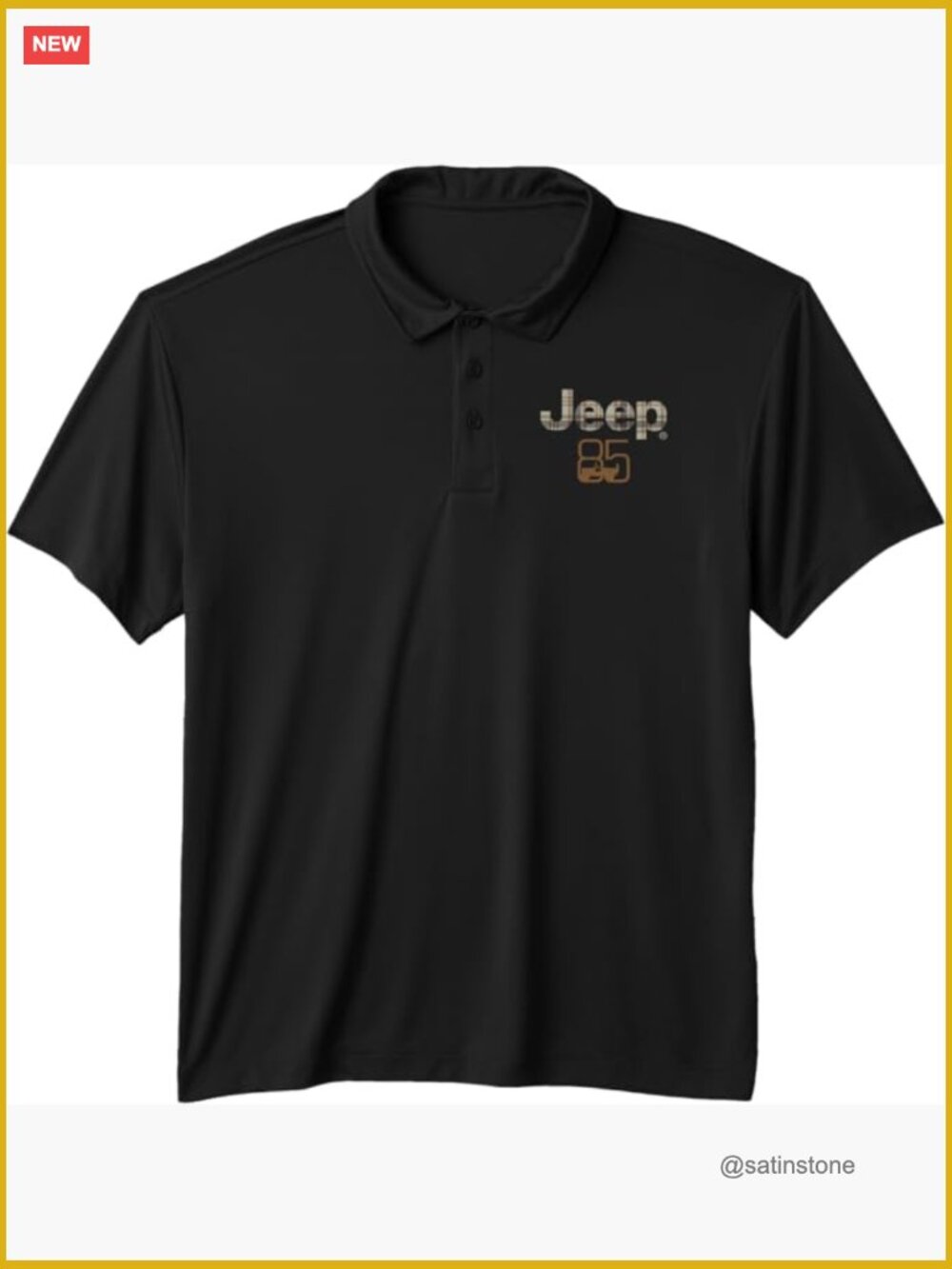 85th Anniversary Logo Performance Polo Shirt - Officially Licensed
